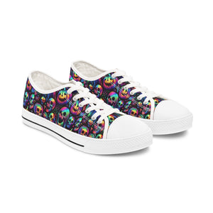 Halloween Nightmare Ver 4 - Women's Low Top Sneakers