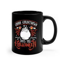 Load image into Gallery viewer, Candy Countdown - 11oz Black Mug
