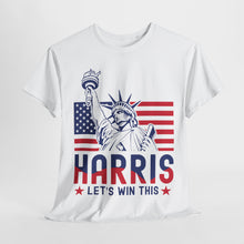 Load image into Gallery viewer, Harris Let&#39;s Win This - Unisex Heavy Cotton Tee
