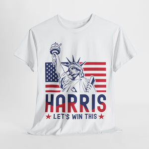 Harris Let's Win This - Unisex Heavy Cotton Tee