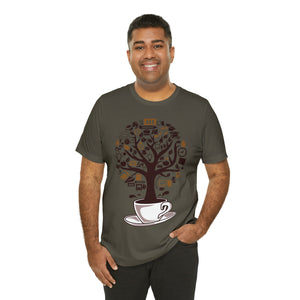 Coffee Tree - Unisex Jersey Short Sleeve Tee