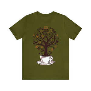 Coffee Tree - Unisex Jersey Short Sleeve Tee