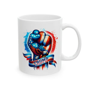 Trump Fist - Ceramic Mug, (11oz, 15oz)