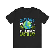 Load image into Gallery viewer, Go Planet - Unisex Jersey Short Sleeve Tee
