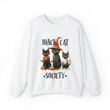 Load image into Gallery viewer, Black Cat Society - Vintage Unisex Heavy Blend™ Crewneck Sweatshirt
