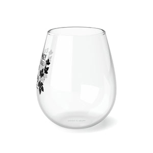 Drink Me - Stemless Wine Glass, 11.75oz