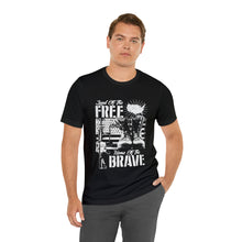 Load image into Gallery viewer, Home Of The Brave - Unisex Jersey Short Sleeve Tee
