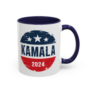 Kamala 2024 (2) - Accent Coffee Mug (11, 15oz)