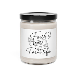 Faith Family Farm Life - Scented Soy Candle, 9oz