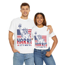 Load image into Gallery viewer, Harris Let&#39;s Win This - Unisex Heavy Cotton Tee
