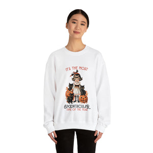 Spooktacular Time Of The Year - Vintage Unisex Heavy Blend™ Crewneck Sweatshirt