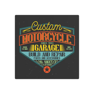 Custom Motorcycles - Metal Art Sign