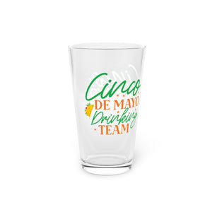 Drinking Team - Pint Glass, 16oz