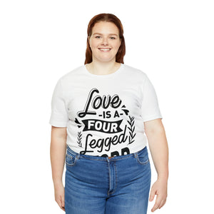 Love Is A - Unisex Jersey Short Sleeve Tee