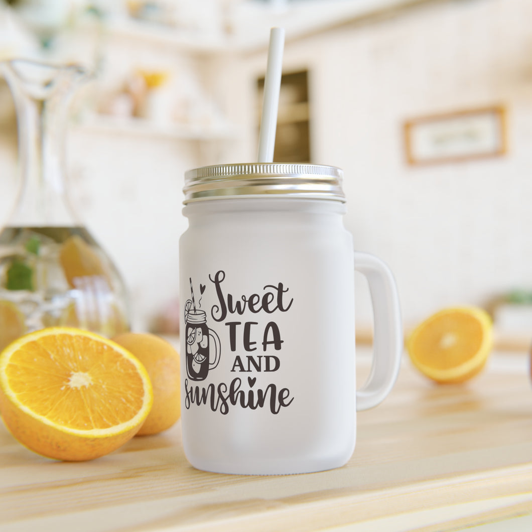 Sweet Tea And Sunshine - Mason Jar
