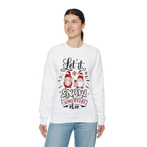 Let It Snow - Unisex Heavy Blend™ Crewneck Sweatshirt