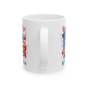 Home Of The Free - Ceramic Mug, (11oz, 15oz)