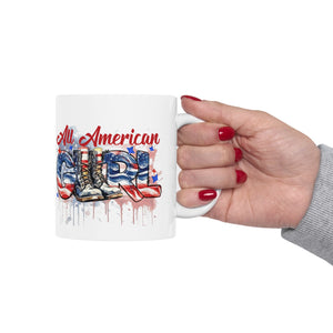 All American Girl - Ceramic Mug, (11oz, 15oz)