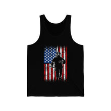 Load image into Gallery viewer, Firemen Flag - Unisex Jersey Tank
