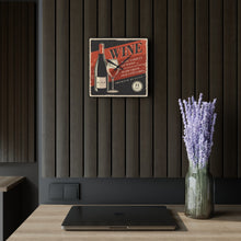 Load image into Gallery viewer, Retro Wine - Acrylic Wall Clock
