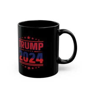 Trump 2024 (2) - Black Mug (11oz, 15oz)