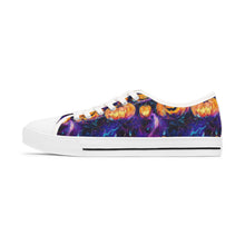 Load image into Gallery viewer, Pastel Halloween Pumpkins - Women&#39;s Low Top Sneakers
