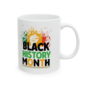 Black History Month - Ceramic Mug, 11oz