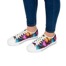 Load image into Gallery viewer, Whimsical Butterflies - Women&#39;s Low Top Sneakers
