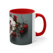 Load image into Gallery viewer, Valentine Heart &amp; Roses (2) - Accent Coffee Mug, 11oz
