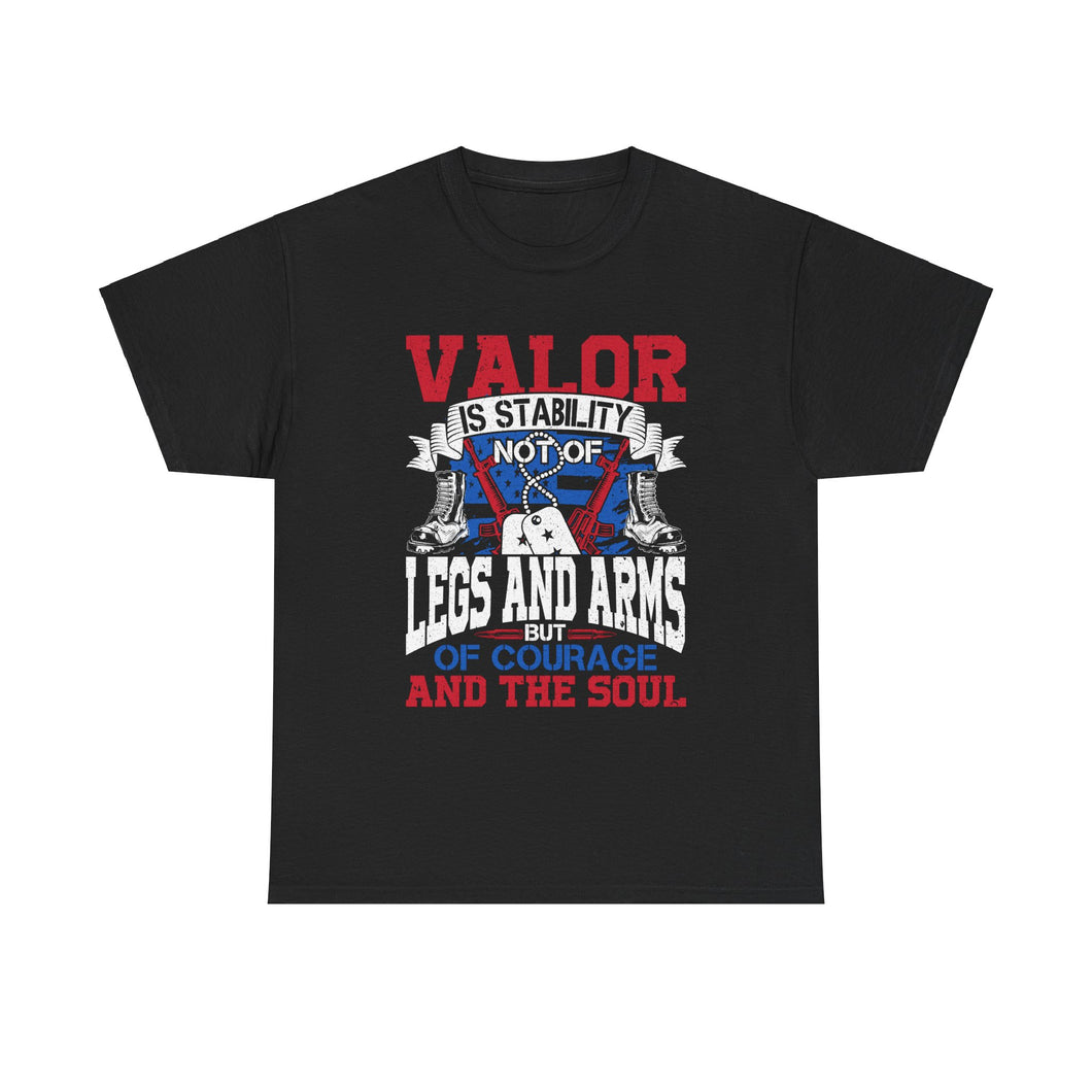 Valor Is - Unisex Heavy Cotton Tee