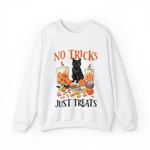 No Tricks Just Treats - Vintage Unisex Heavy Blend™ Crewneck Sweatshirt