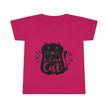 Load image into Gallery viewer, I Love Cat - Toddler T-shirt
