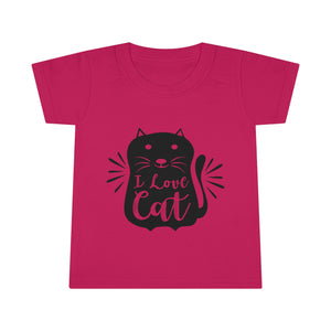 I Love Cat - Toddler T-shirt