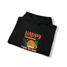 Load image into Gallery viewer, Happy Thanks Giving - Unisex Heavy Blend™ Hooded Sweatshirt
