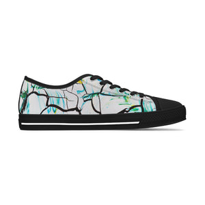 All Cracked Up - Women's Low Top Sneakers