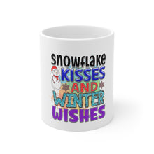 Load image into Gallery viewer, Snowflake Kisses - Ceramic Mug 11oz
