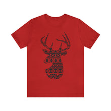 Load image into Gallery viewer, Seasonal Deer - Unisex Jersey Short Sleeve Tee

