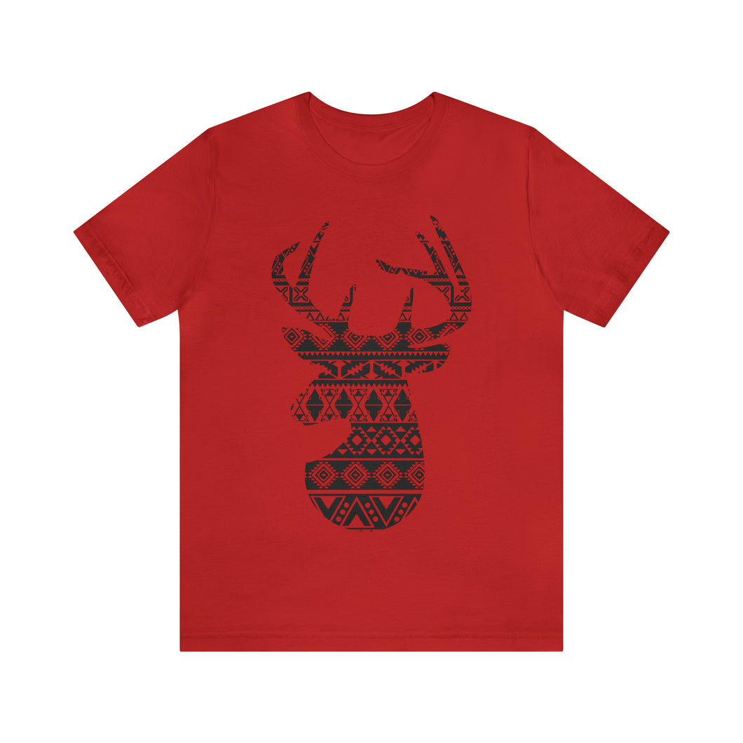 Seasonal Deer - Unisex Jersey Short Sleeve Tee