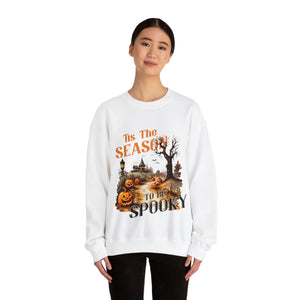 Tis The Season To Be Spooky - Vintage Unisex Heavy Blend™ Crewneck Sweatshirt