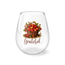 Load image into Gallery viewer, Grateful - Stemless Wine Glass, 11.75oz
