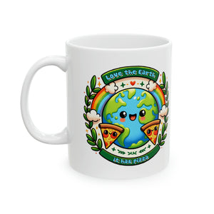 Love The Earth - Ceramic Mug, 11oz
