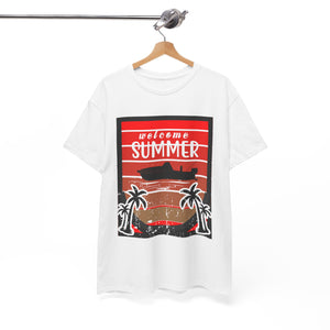 Welcome Summer - Unisex Heavy Cotton Tee