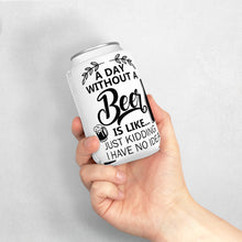 Load image into Gallery viewer, A Day Without Beer - Can Cooler Sleeve
