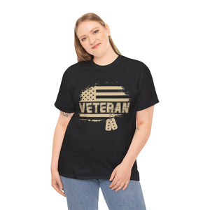 Veteran - Unisex Heavy Cotton Tee