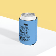 Load image into Gallery viewer, A Day At The Beach - Can Cooler Sleeve
