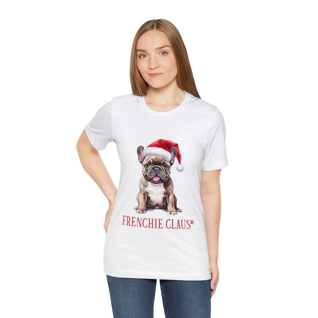 Frenchie Claus - Unisex Jersey Short Sleeve Tee