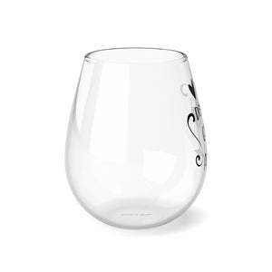 I Don't Give A Sip - Stemless Wine Glass, 11.75oz
