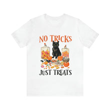 Load image into Gallery viewer, No Tricks Just Treats - Vintage Unisex Jersey Short Sleeve Tee
