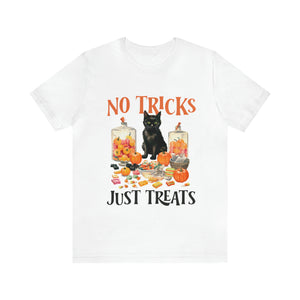 No Tricks Just Treats - Vintage Unisex Jersey Short Sleeve Tee