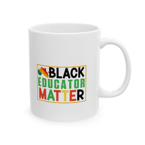 Black Educator - Ceramic Mug, 11oz
